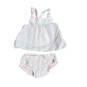 Carter's Baby Girl Pink and White Outfit Size 3-6 Months